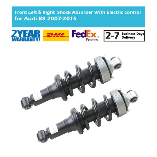 for Audi R8 Pair Front Air Suspension Shock Absorber Electric control Magnetic