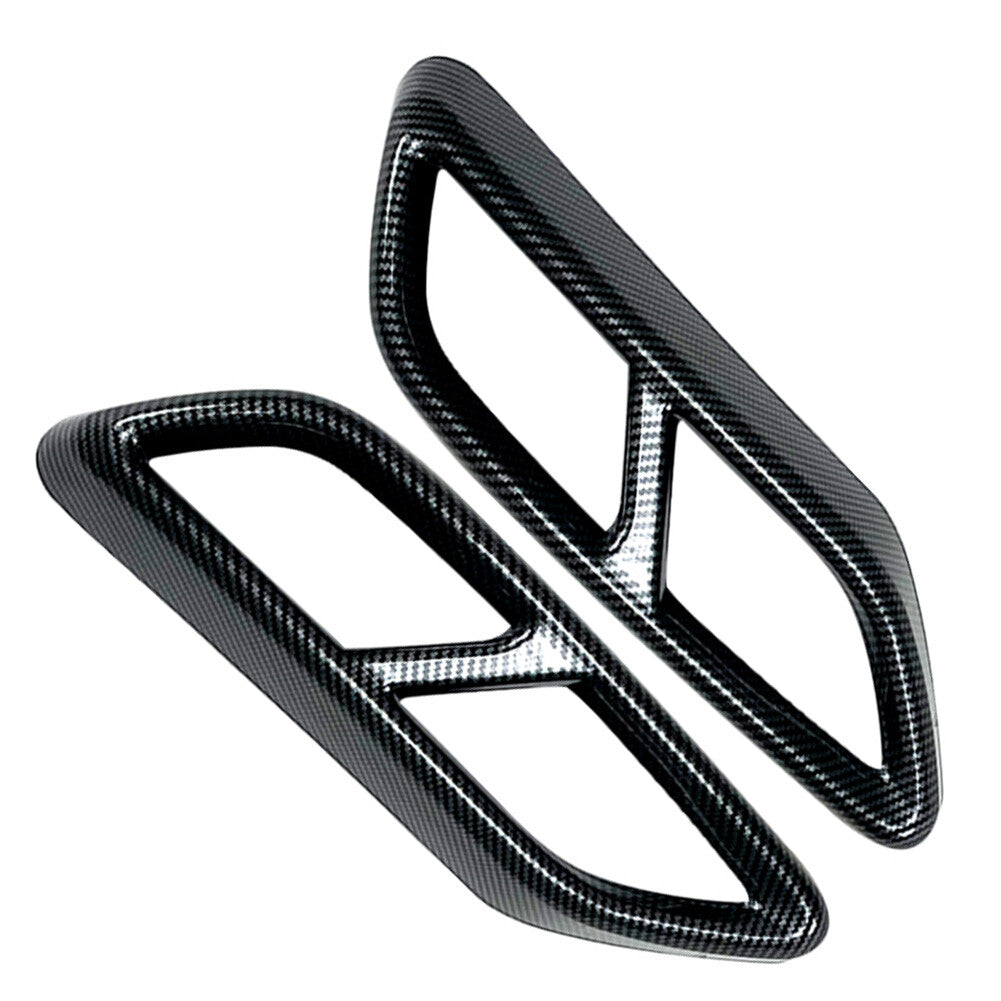 Rear Throat Exhaust Pipe Muffler Tips Cover Trim for Audi A3 8Y 2021-2023 23 21