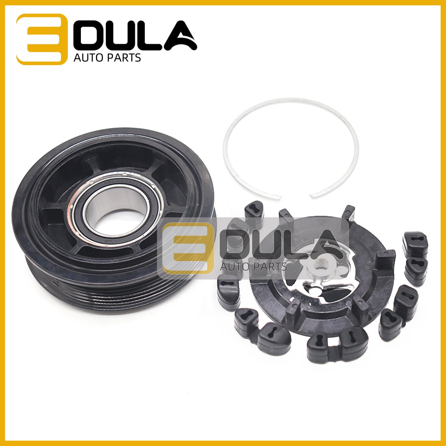 AC Compressor Clutch Pulley fits for VW Polo for Skoda Fabia for Seat for Audi A2 6Q0898810