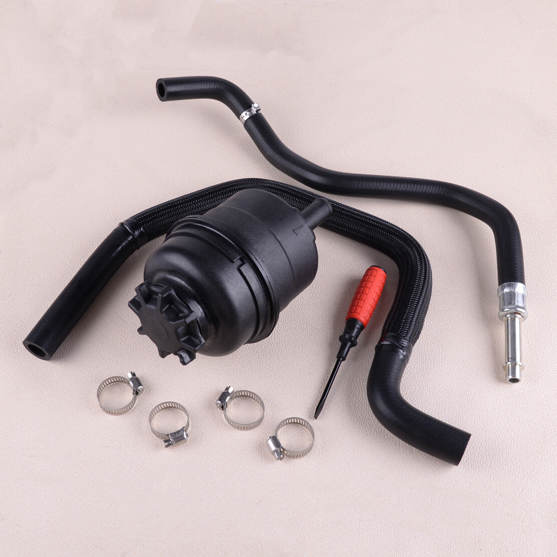 Power Steering Reservoir & Hose Kit Fit for 5 7 E38 E39 32411097164 v