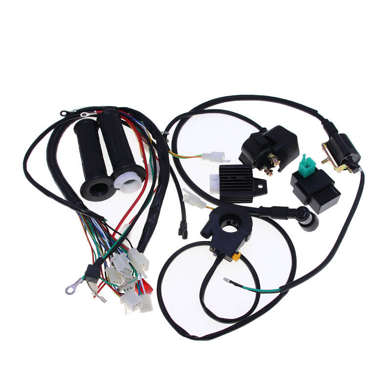 110CC-125CC Motorcycle Off-Road Bicycle All-Terrain Vehicle Starter Engine Wiring Harness Assembly - n