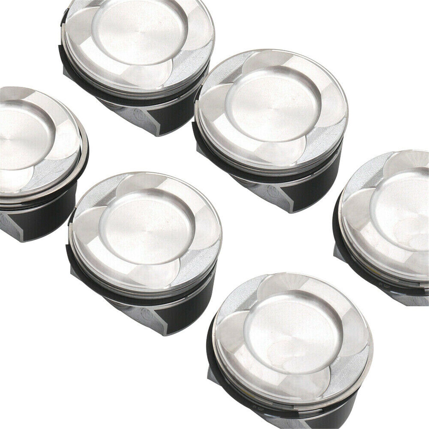 6PCS Engine Pistons Rings ¦µ88mm Fit for Mercedes-Benz W212 W205 X166 E400 M276 3.0T