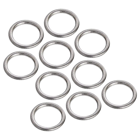10x Oil Drain Plug Crush Washer Gasket Fit for MD050317 v