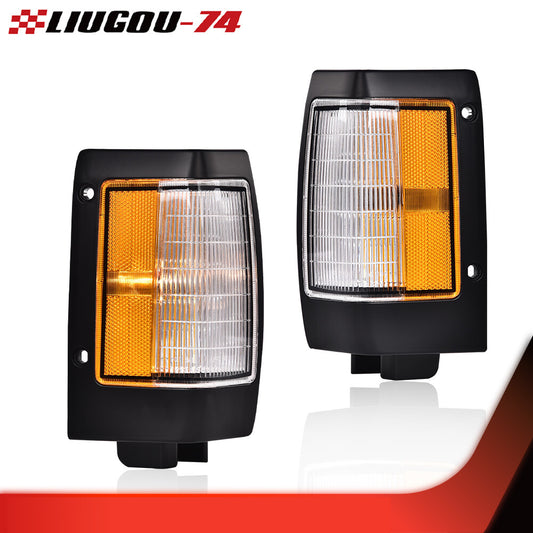 Suitable for 1990-1997 D21 microphone black parking corner side marker signal light- v