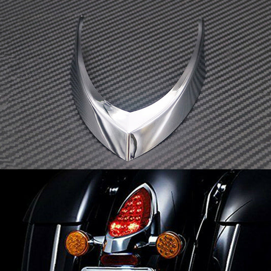 Motorcycle Tail Light Top Trim Cover For Indian Chief Classic Dark Horse 2014-18 Q