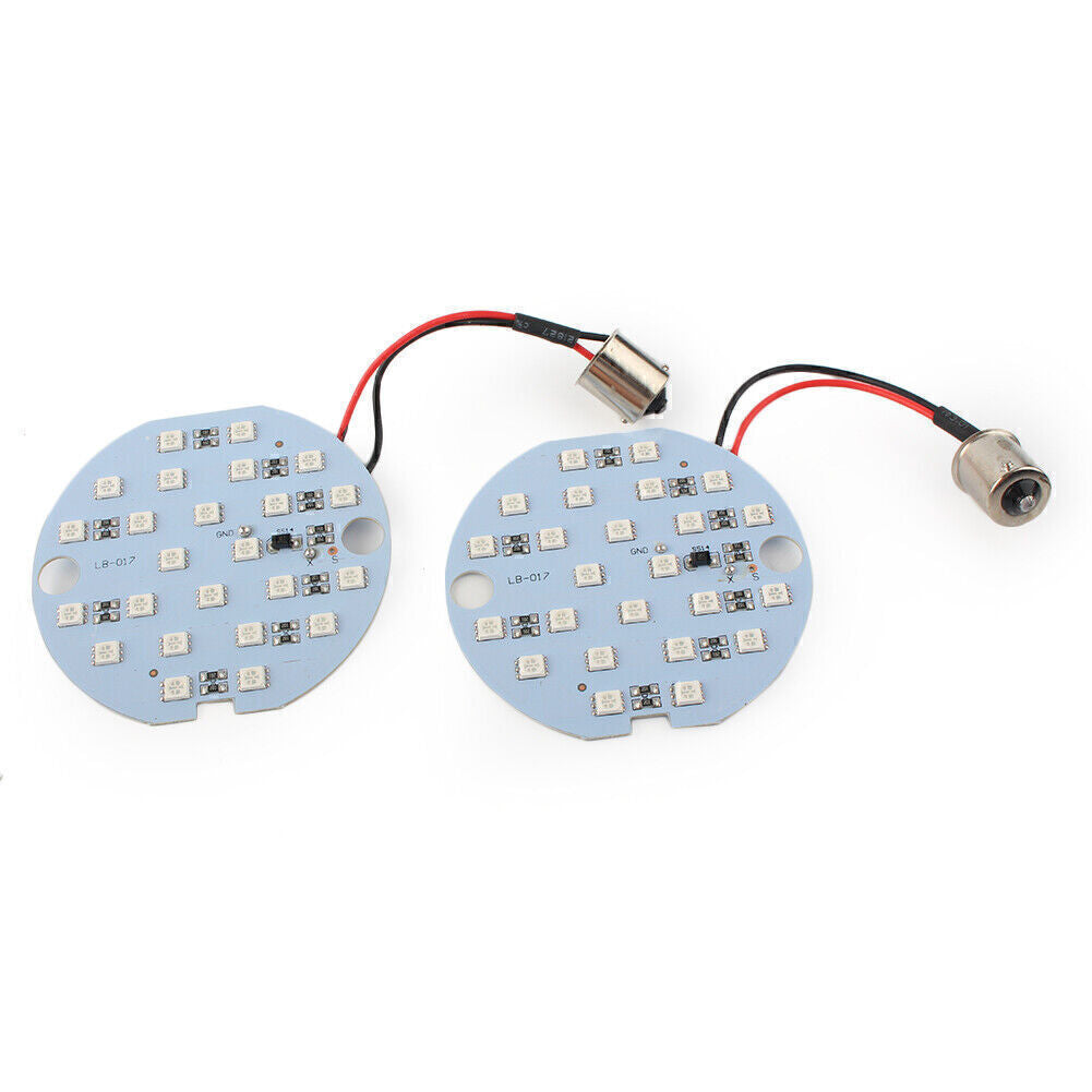 Turn Signal/Daytime Running Panel Light Fit for Harley 1156 BA15d Socket Base Plug