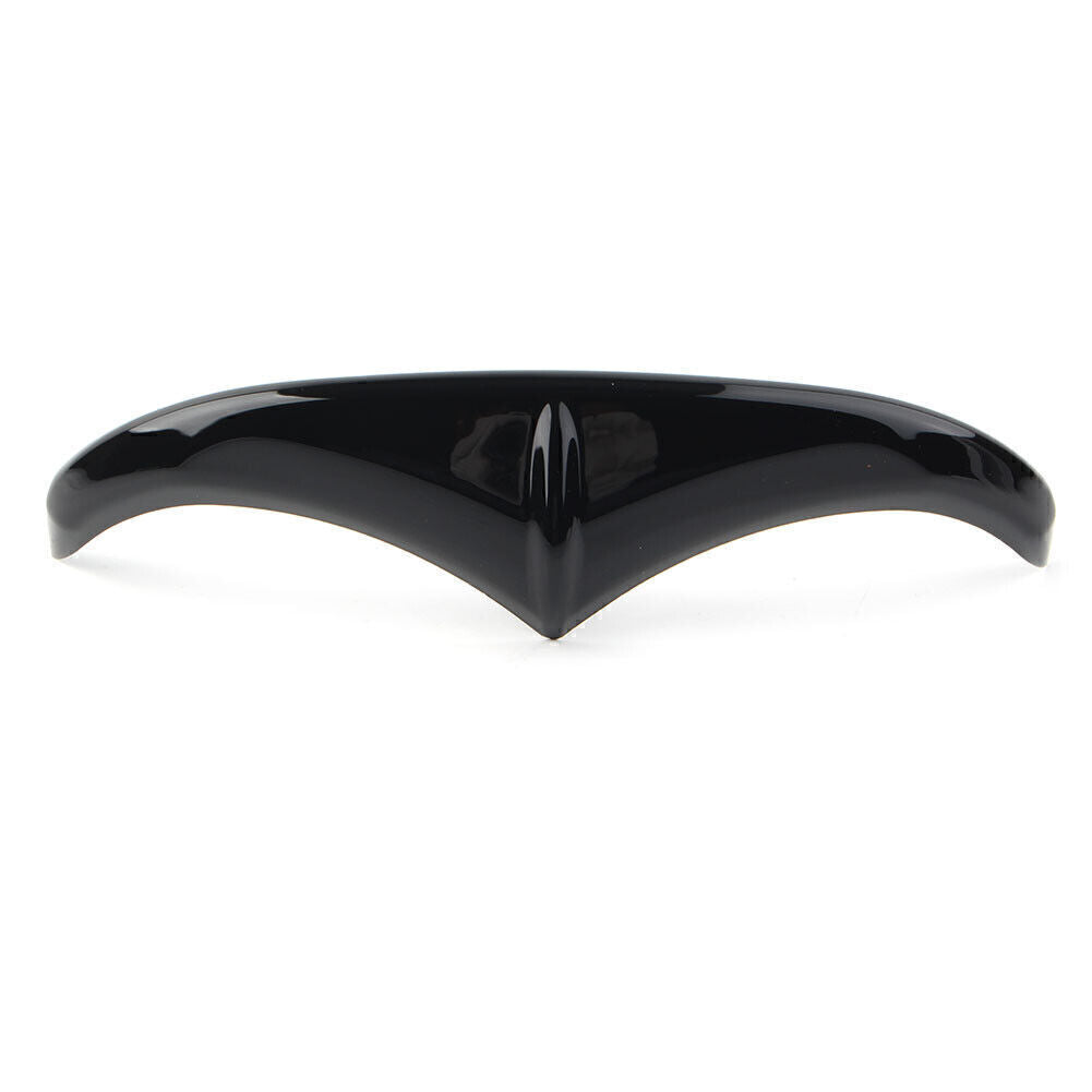 Vivid Black Front Fender Accent Leading Edge Tip Trim Fit for Harley Touring 98-19
