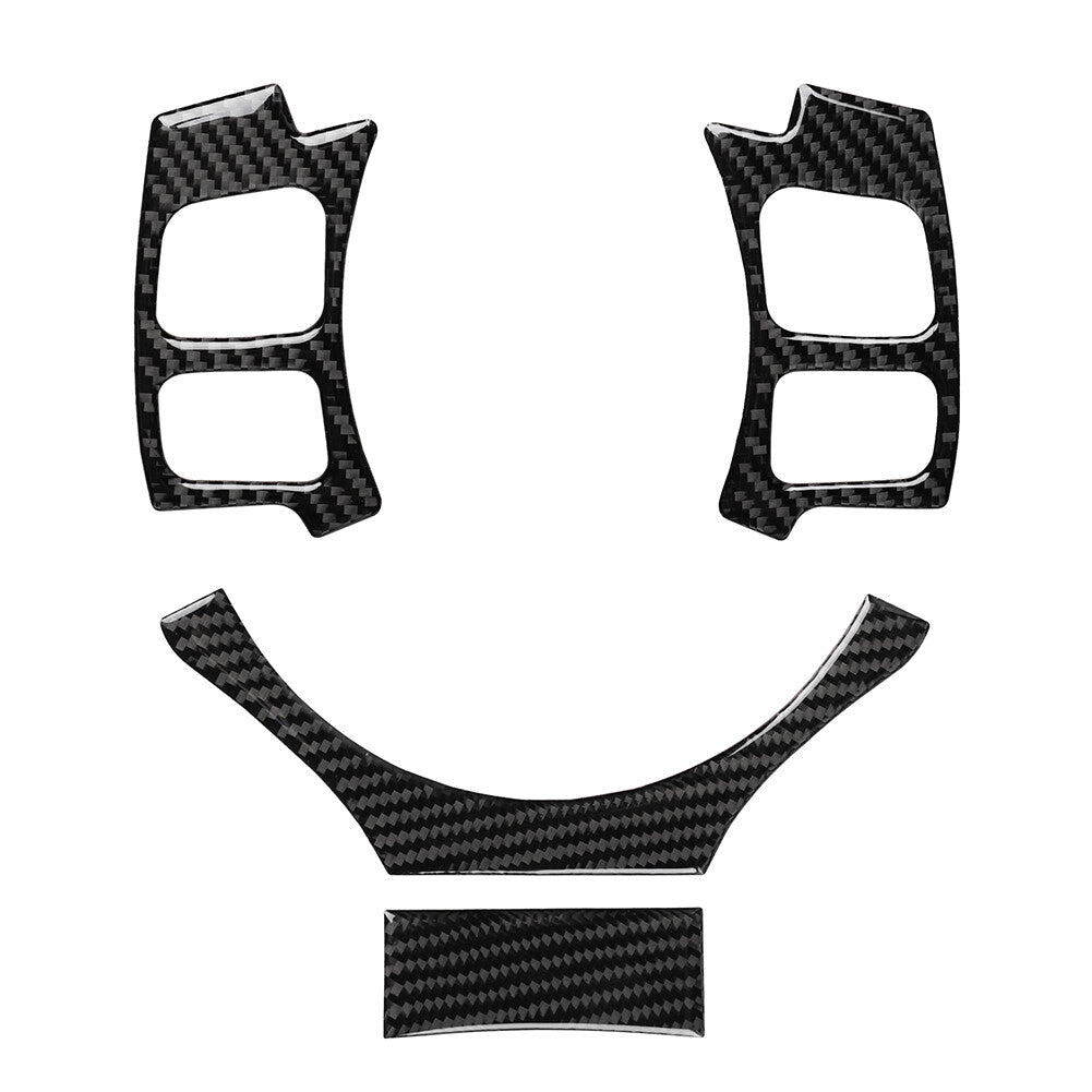 Interior Carbon Fiber Steering Wheel Cover Trim Fit for LEXUS IS250 NX200 200t 300h