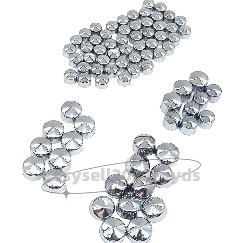 Chrome 79pcs Caps Dress Kit For 99-16 for Harley Big Twins Engine Full Bolt Covers