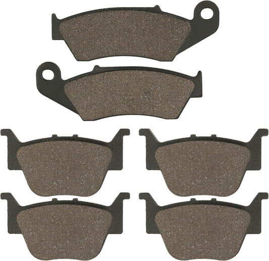 Front and Rear Brake Pads for HONDA TRX450R TRX 450R TRX 450 R TRX450ER TRX 450