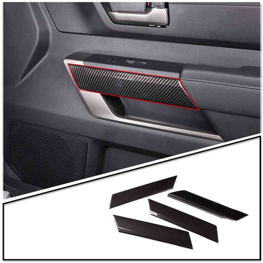 ABS carbon fiber inner tailgate switch button frame suitable for Corvette C6 2005-13- v