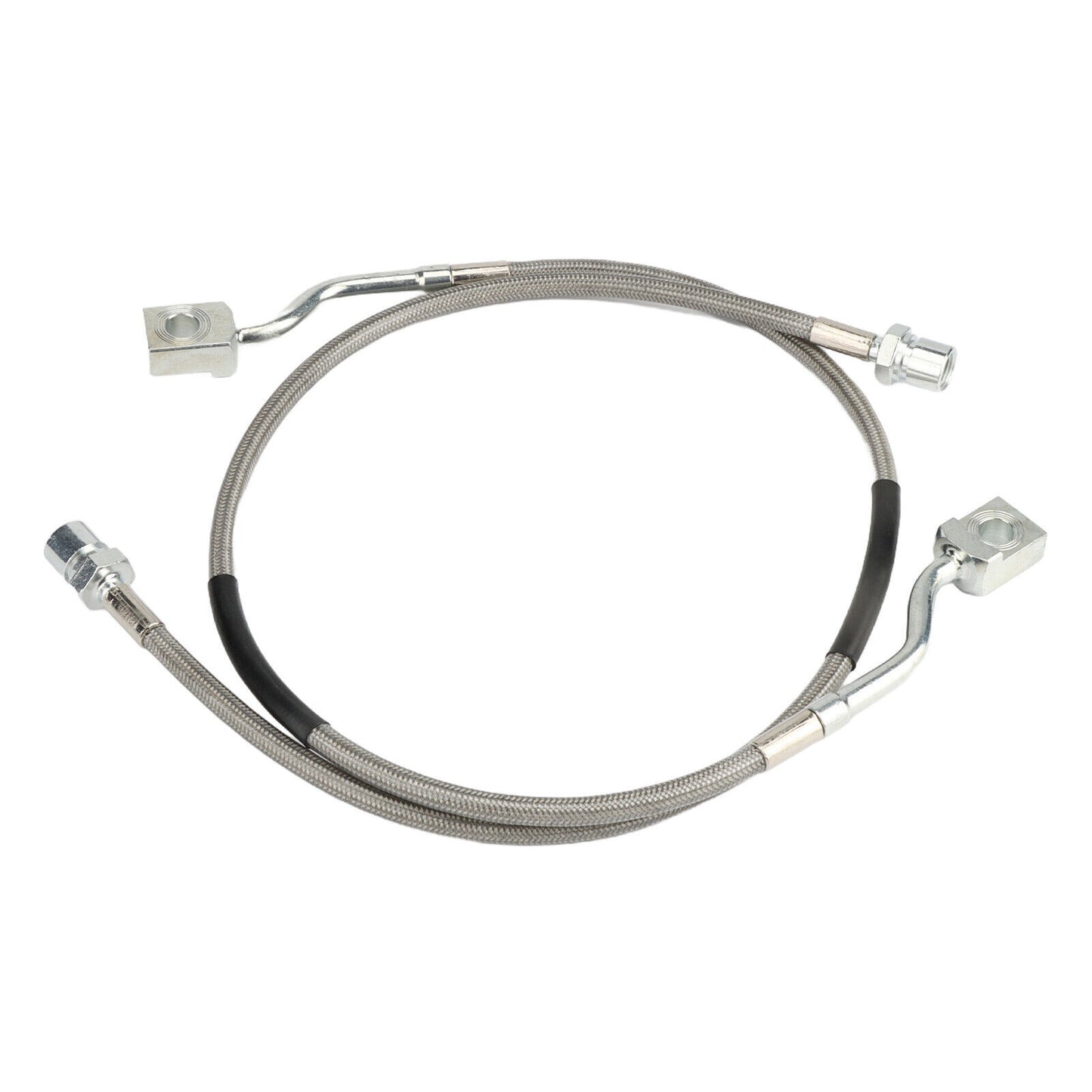 2x 89370 Front Steel Extended Brake Lines Fit Silverado for Sierra 1500 2007-2019 Q