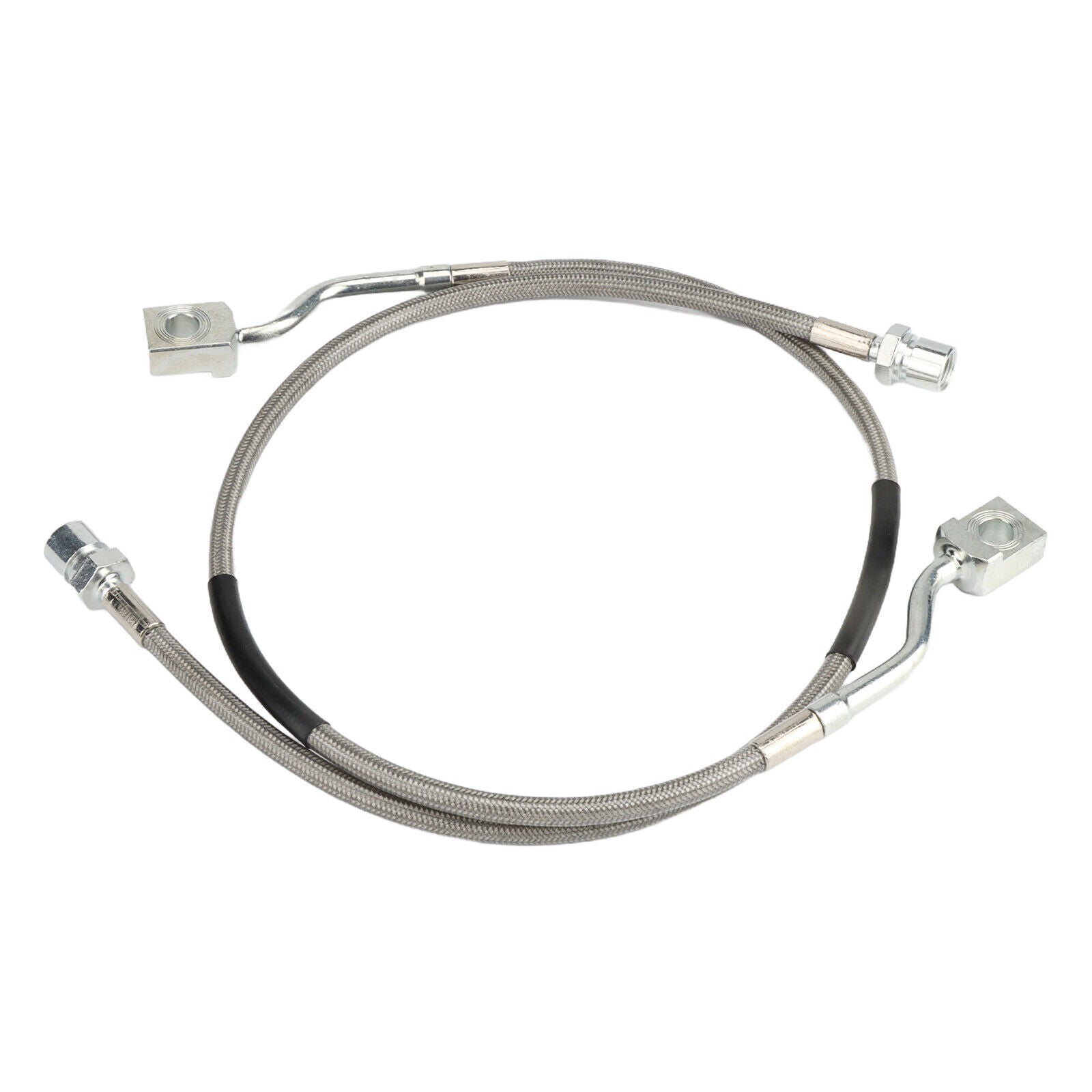2x 89370 Front Steel Extended Brake Lines Fit Silverado for Sierra 1500 2007-2019 Q