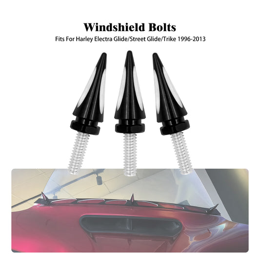 Impaler Spike Wind Screen Windshield Bolts for Harley Electra Street Glide 96-13