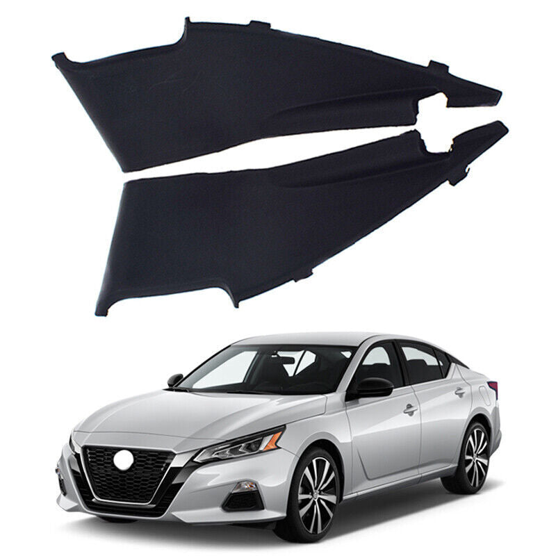for Nissan Altima 2019-2021 pair of black windshield wipers side decor cowl cover