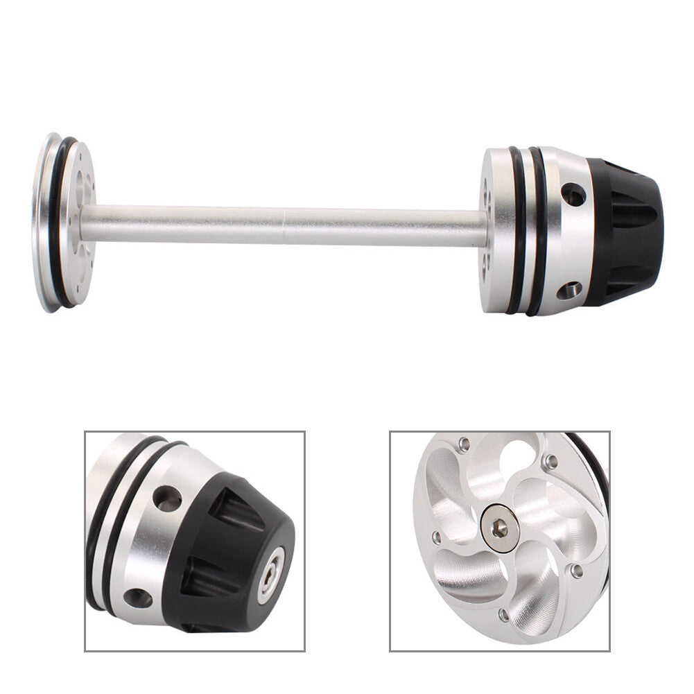 Silver Rear Axle Fork Sliders Wheel Crash Protector for BMW R1200GS R1250GS ADV
