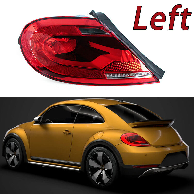Left taillight cover with rear brake light LED DRL for Volkswagen Beetle 2013-2020