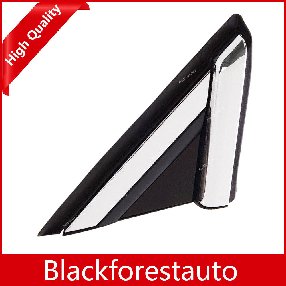 Door View Mirror Trim Corner Triangle Fender for Ford Fusion 2013-18 Right Black