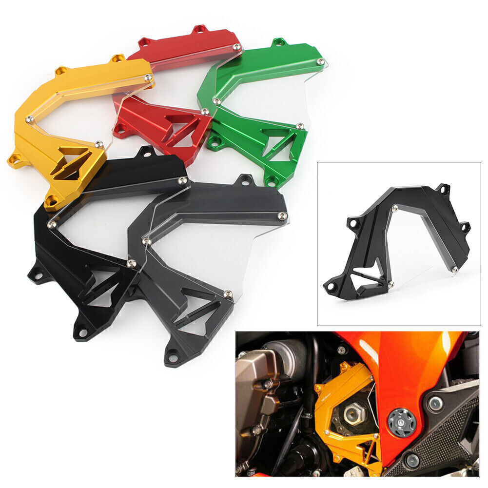 for KAWASAKI Z800 13-16 Left Engine Guard Chain Cover Protector w/install screw Q