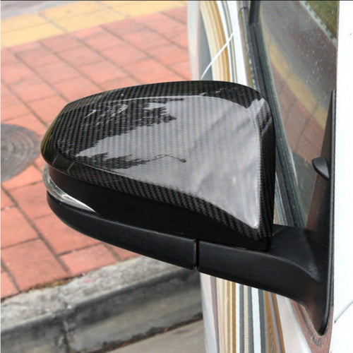 Carbon Fiber Side wing Rearview Mirror Cap Cover Trim for Toyota Venza 2021-2023