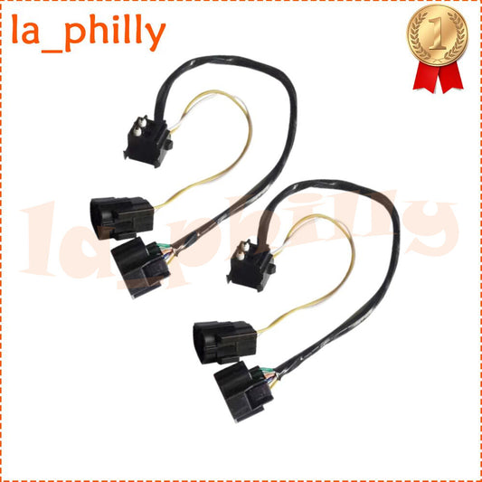 1Pair Front Outside Door Handle Wire Harness Black for CTS 09-14 Left Right
