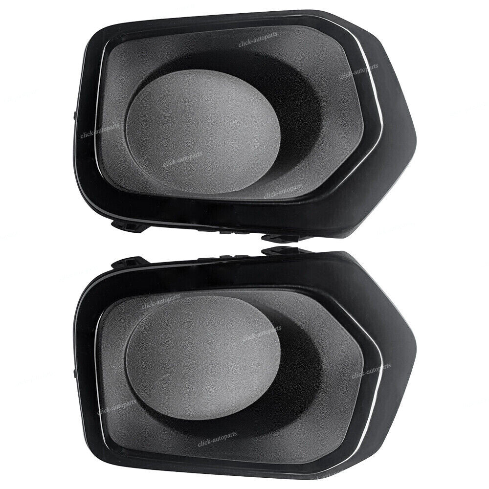 2pcs Front Right+Left Bumper Fog Light Lamp Hole Cover For 2016-20 for Toyota Tacoma Q