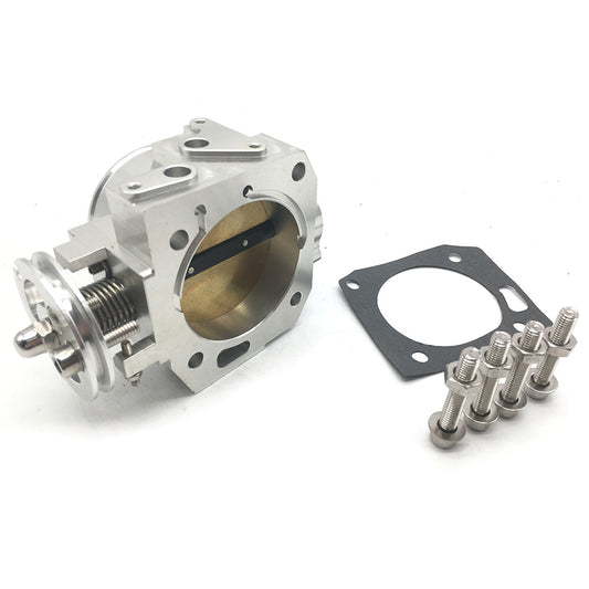 1Ps New 70mm Aluminum CNC High Flow Bolt On Throttle Body Fit EP3 K20 RSX DC5 n