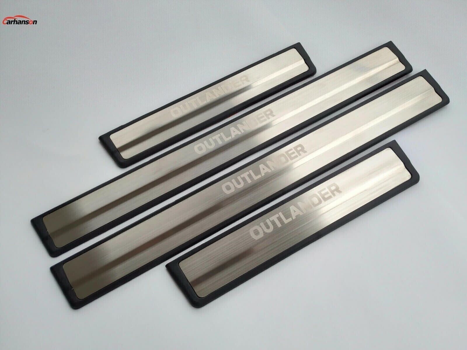 For 2023 for Mitsubishi Outlander Car Accessories Door Sill Scuff Guard Trims Cover