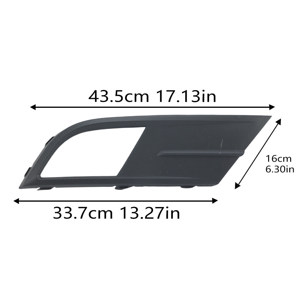 F¨¹r for VW for Jetta 2015-2017 L¨¹ftungsgitter Sto?f?nger Nebelscheinwerfer Rahmen Rechts