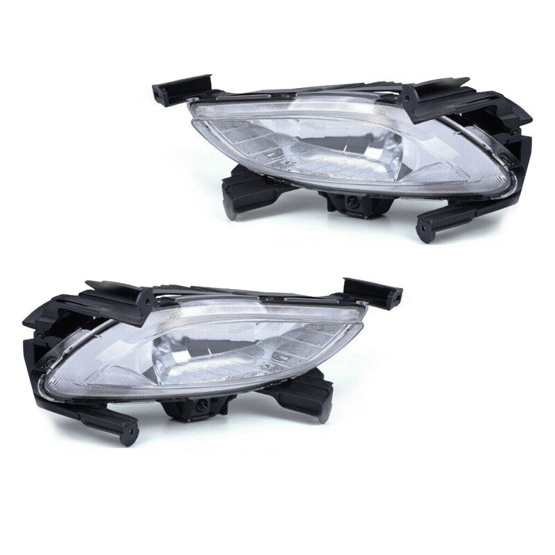 Suitable for 2011-13 for Hyundai Sonata front bumper fog lights and driving lights with clear Lens LHRH