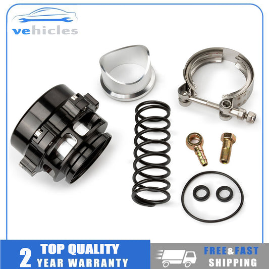119-10634 Black Q Series 50mm Blow Valve (Version) 2) Tial Flange Kit