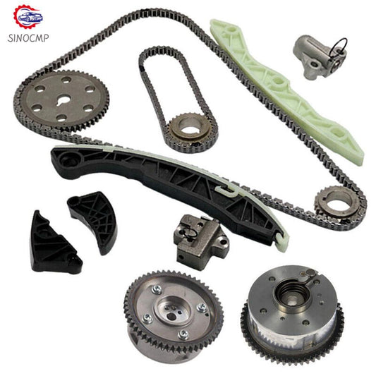 Timing Chain Kit Camshaft VVT Fits for Sonata Optima Rondo 2.4L L4 G4KC Repalce