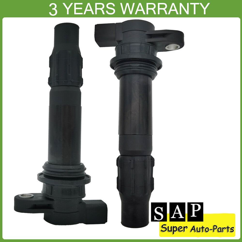 2PCS Ignition Coils for Yamaha Waverunner FX HO 6B6-82310-00-00 6D3-82310-01-00 Q