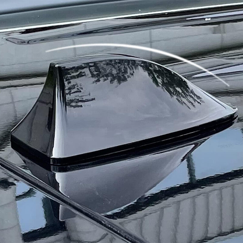 Suitable for 2014-2019 for Hyundai Sonata Quartz Black Shark Fin Antenna Cover Q