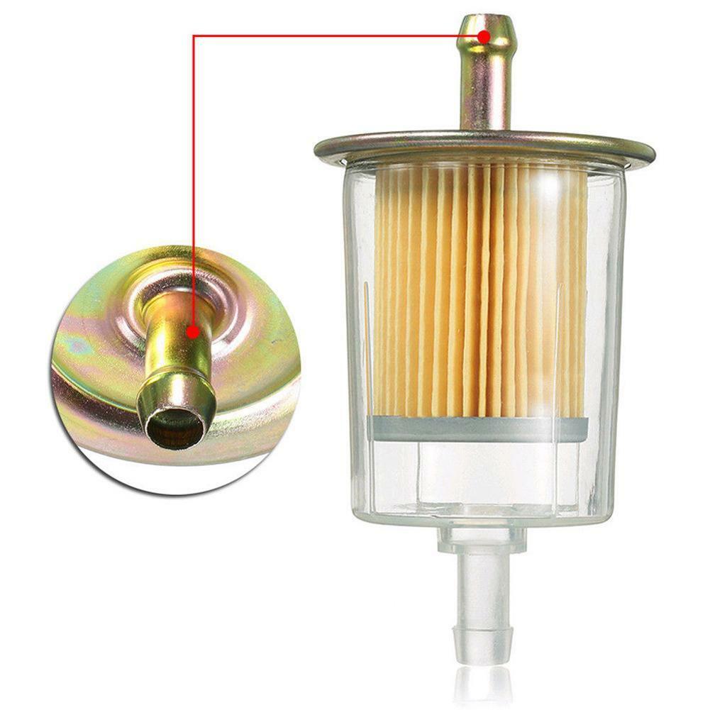 5x Inline Fuel Filter 5/16 8mm for ATV Motorcycle Petrol bike Pipes Universal