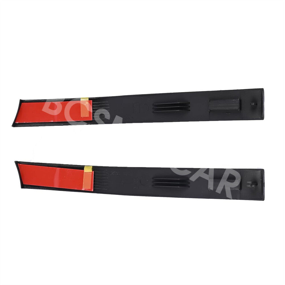 2x Side Roof Drip Moulding Trim Fit for Toyota Tundra Extended Cab 2007-2021