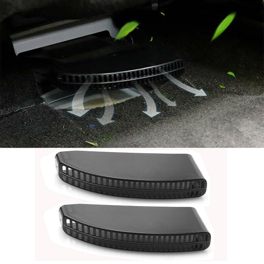 for Hyundai Sonata 2020-2023 Black interior for Seat Lower Dust Cover trim Decor 2x