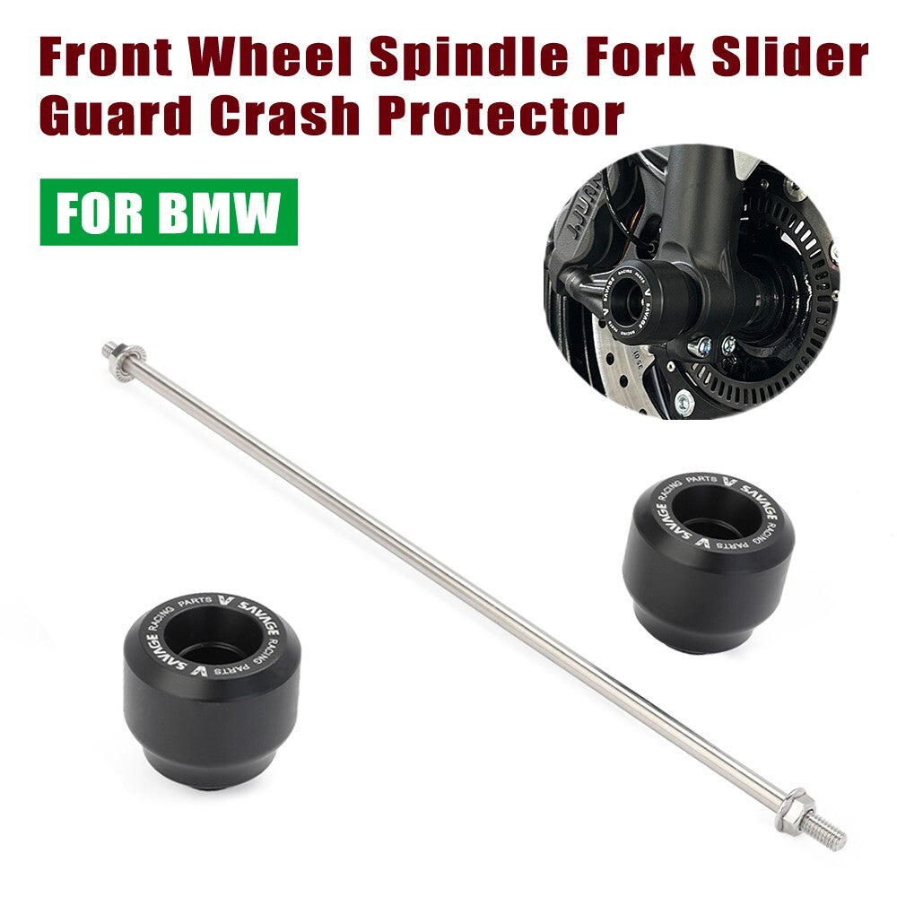 for BMW R1200GS/RT/ST/S/R Front Wheel Spindle Fork Slider Guard Crash Protector Q