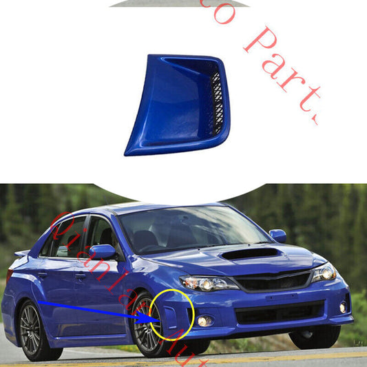 For Auto for Subaru Impreza WRX STI 2007-14 Blue Front Right Bumper Vent Air Intake