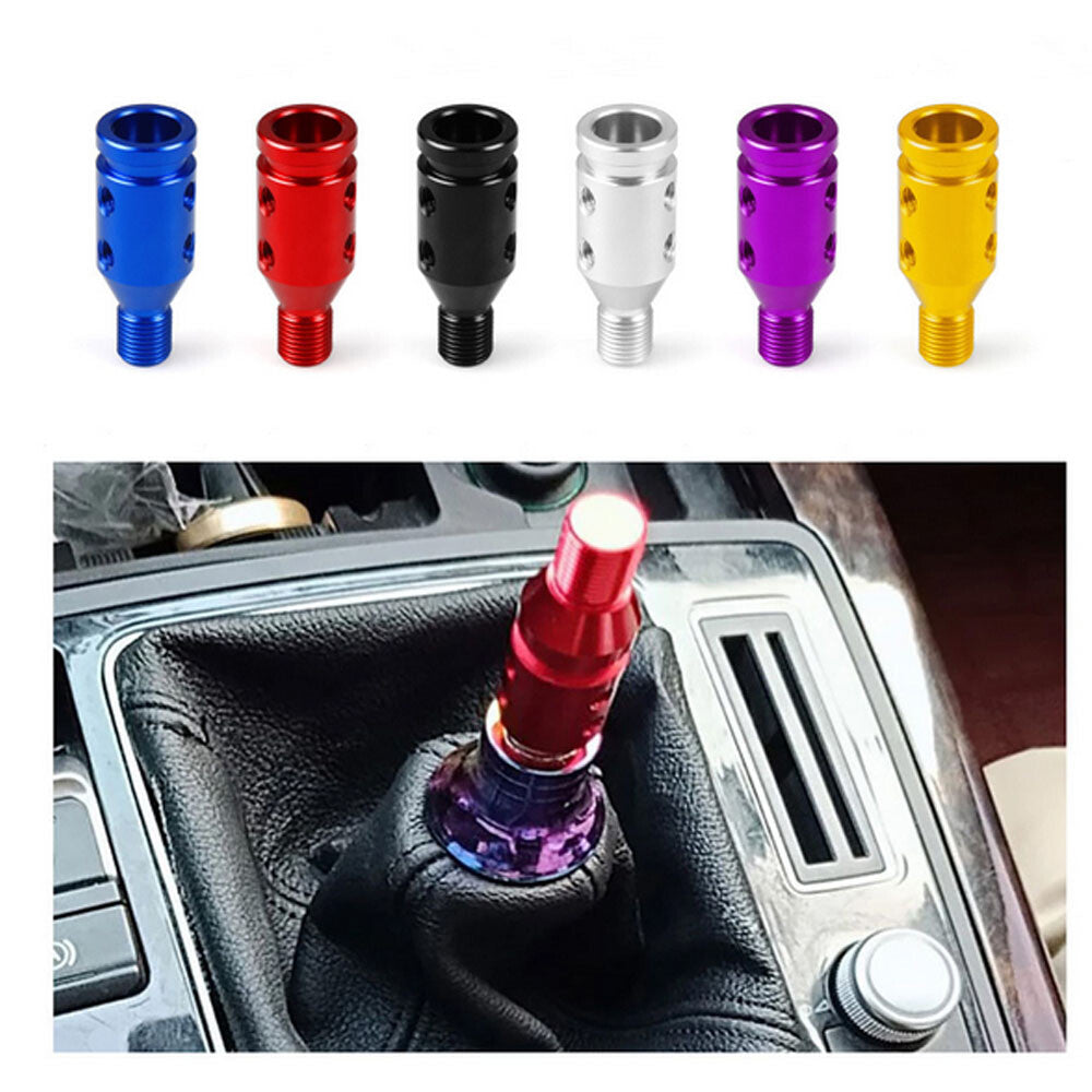 Universal Car Aluminum Shift Knob Adapter 12x1.25mm for Non Threaded Shifters