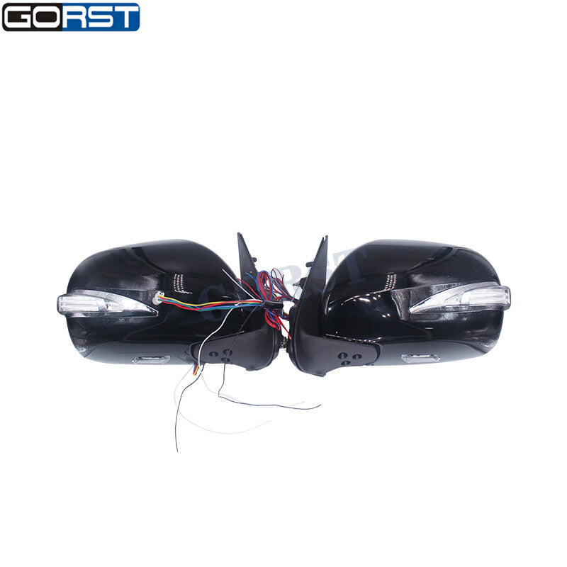 for Hiace Car Electric Reflector Rearview Mirror Exterior with Led Light v