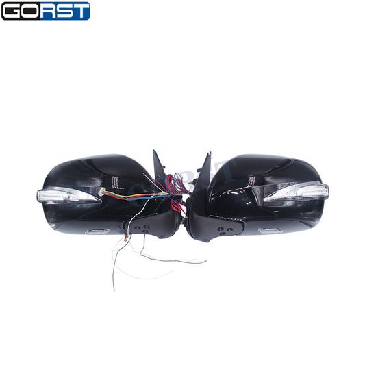 for Hiace Car Electric Reflector Rearview Mirror Exterior with Led Light v