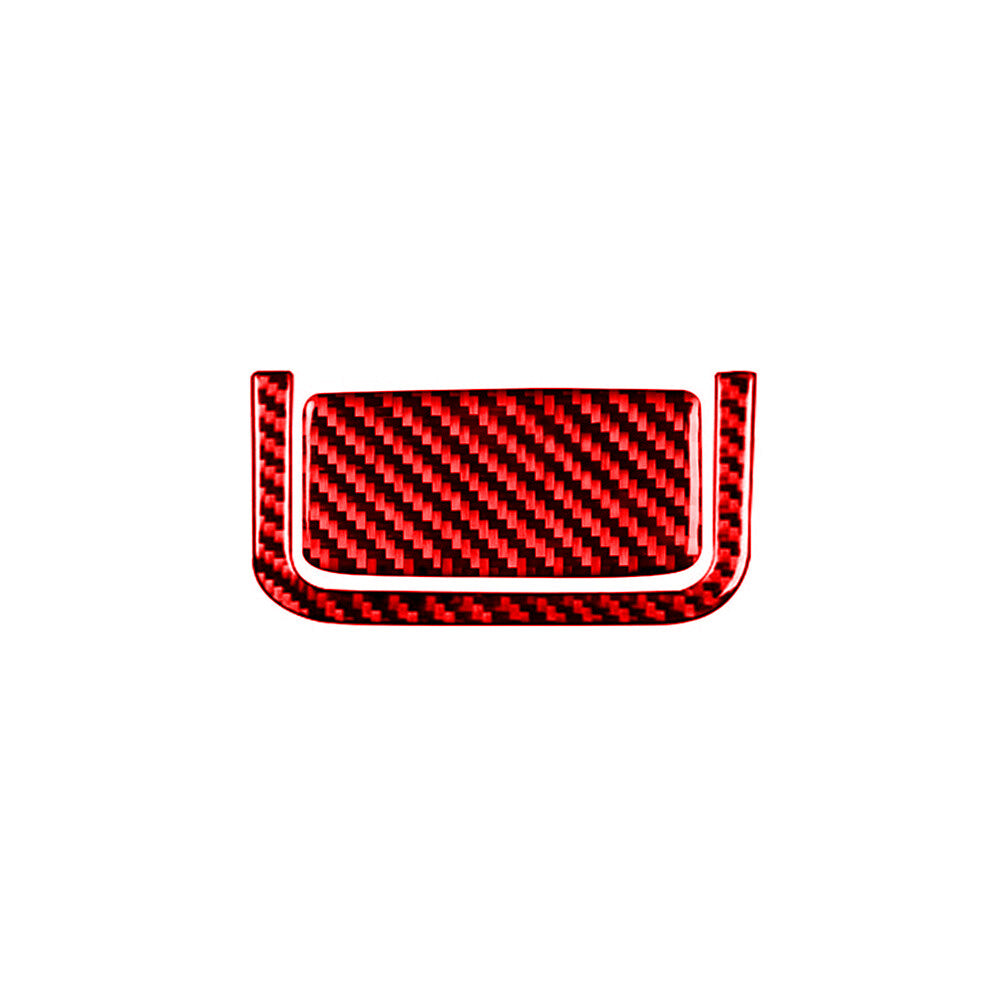 Red Carbon Fiber Interior Steering Wheel Accent Cover Trim for Acura TSX 2009-14 v