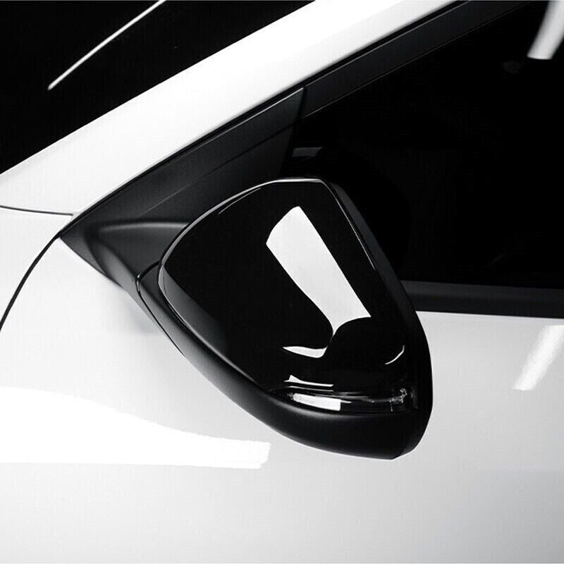 for Chevrolet Trax 2023 2024 2025 Glossy Black Side Rearview Mirror Cover Trim