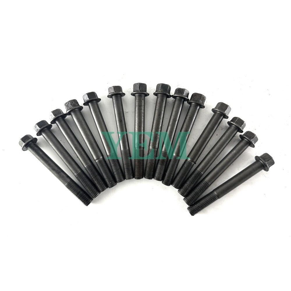 1 Set Engine Head Bolt 14pcs For Yanmar 3TN100 Engine 3TN100 Cylinder Head Bolt