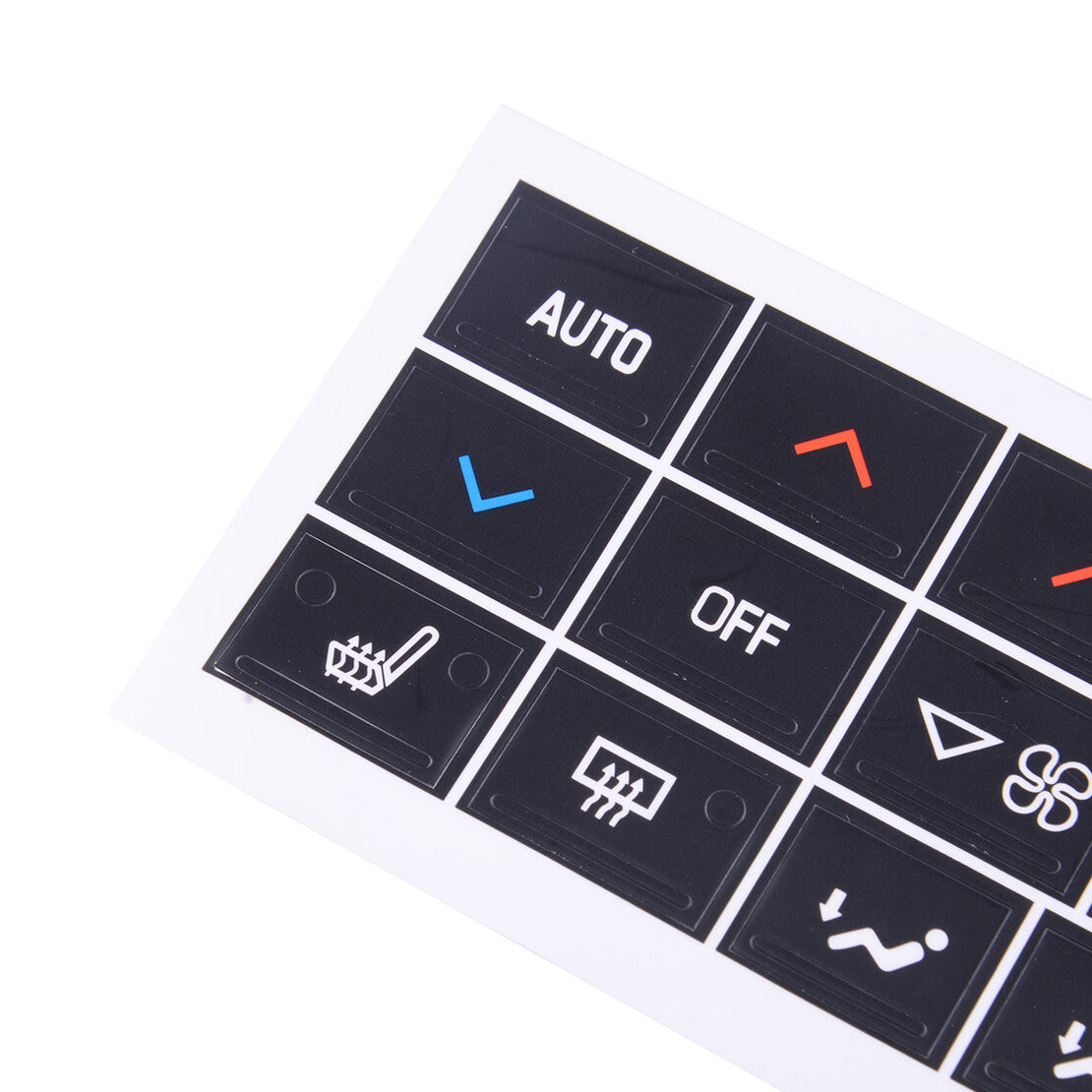 Kit AC Dash Button Repair Decal Sticker Replace Fit for Buick Lacrosse 2005-2009