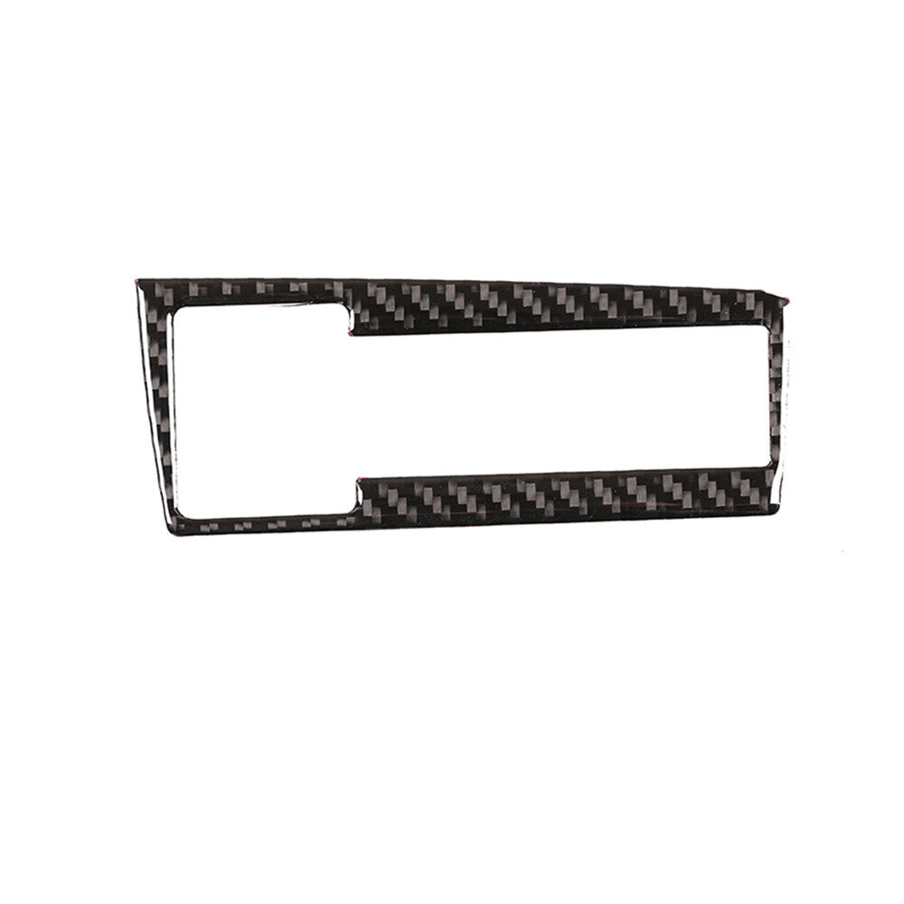 Carbon Fiber Headlight Switch Button Panel Cover for T@yota Highlander 2009-2013