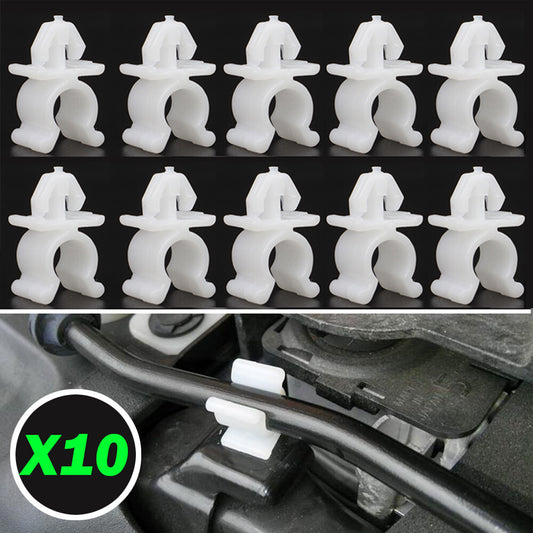 10X for Nissan X-Trail T30 240SX/300ZX 370Z Skyline bonnet Rod Holder Clamp Clip