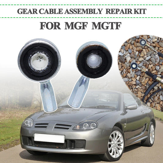 2PC GEAR CABLE REPAIR KITS FOR MGF MGTF CONNECTORS  GAITERS FOR BOTH CABLES NEW