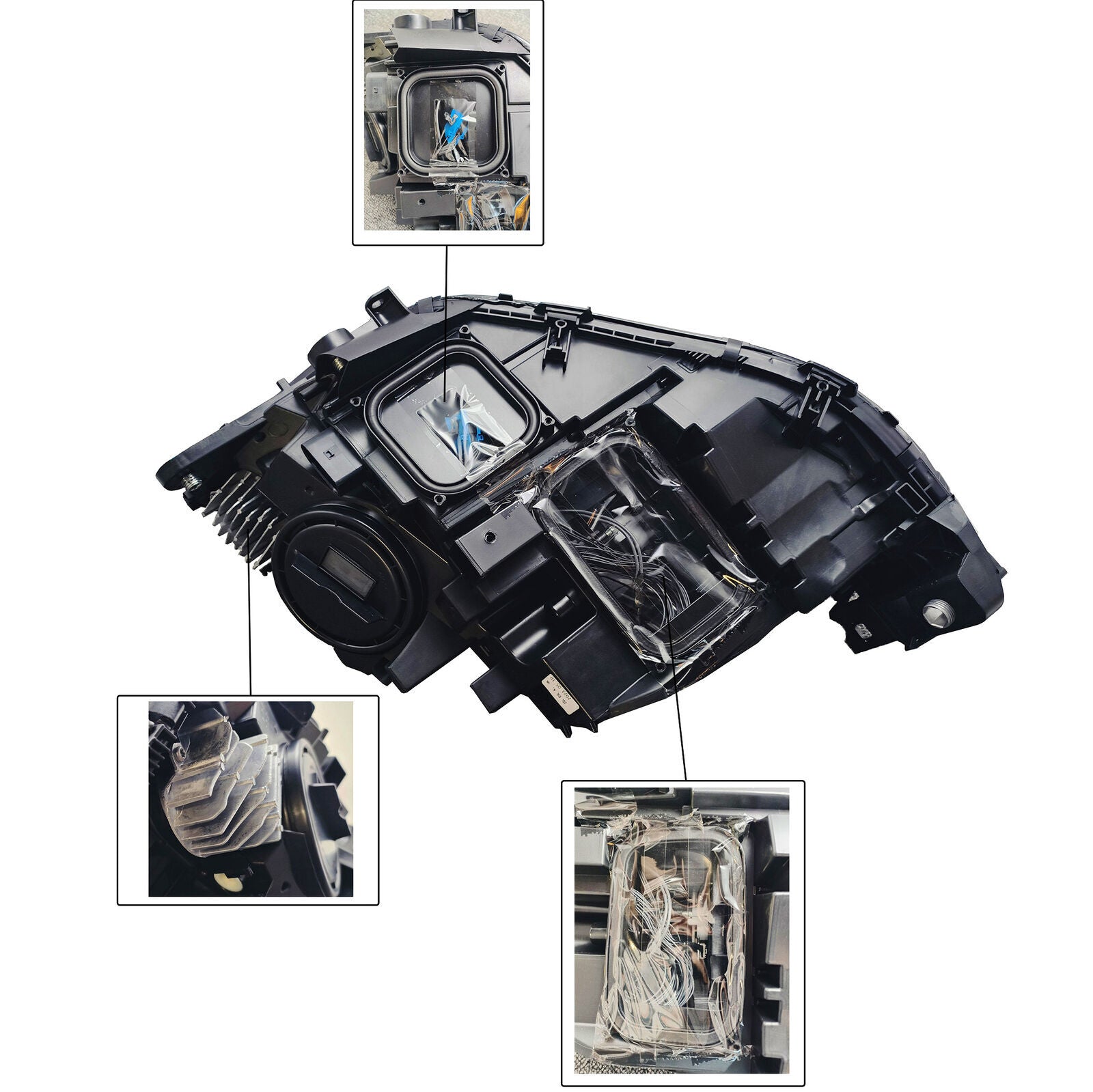 New 1669066603 Full LED Headlight Assembly for Mercedes-Benz GLS Class 2017-2019